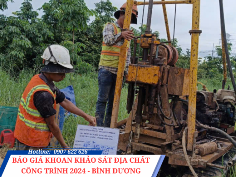 Báo giá khoan khảo sát địa chất công trình 2026- Uy tín, Chuyên nghiệp