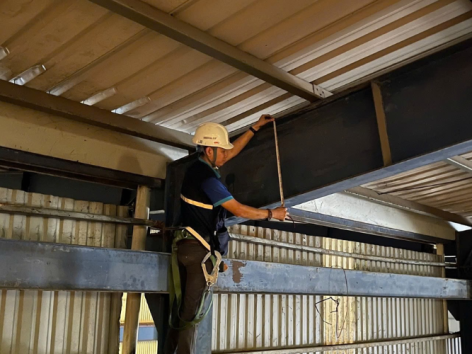 Công ty kiểm định an toàn kết cấu thép lắp đặt pin mặt trời tại Ninh Thuận