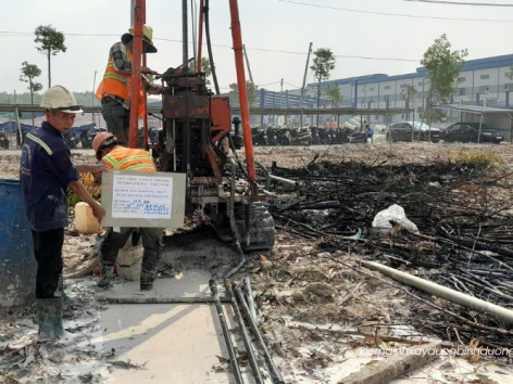 Dịch vụ khảo sát địa chất công trình nhà xưởng tại Bình Dương