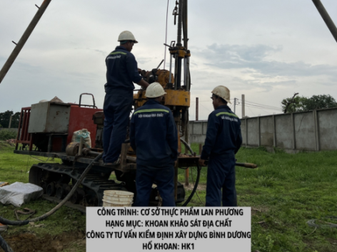 Khảo sát địa chất công trình uy tín tại Phú Giáo - Bình Dương
