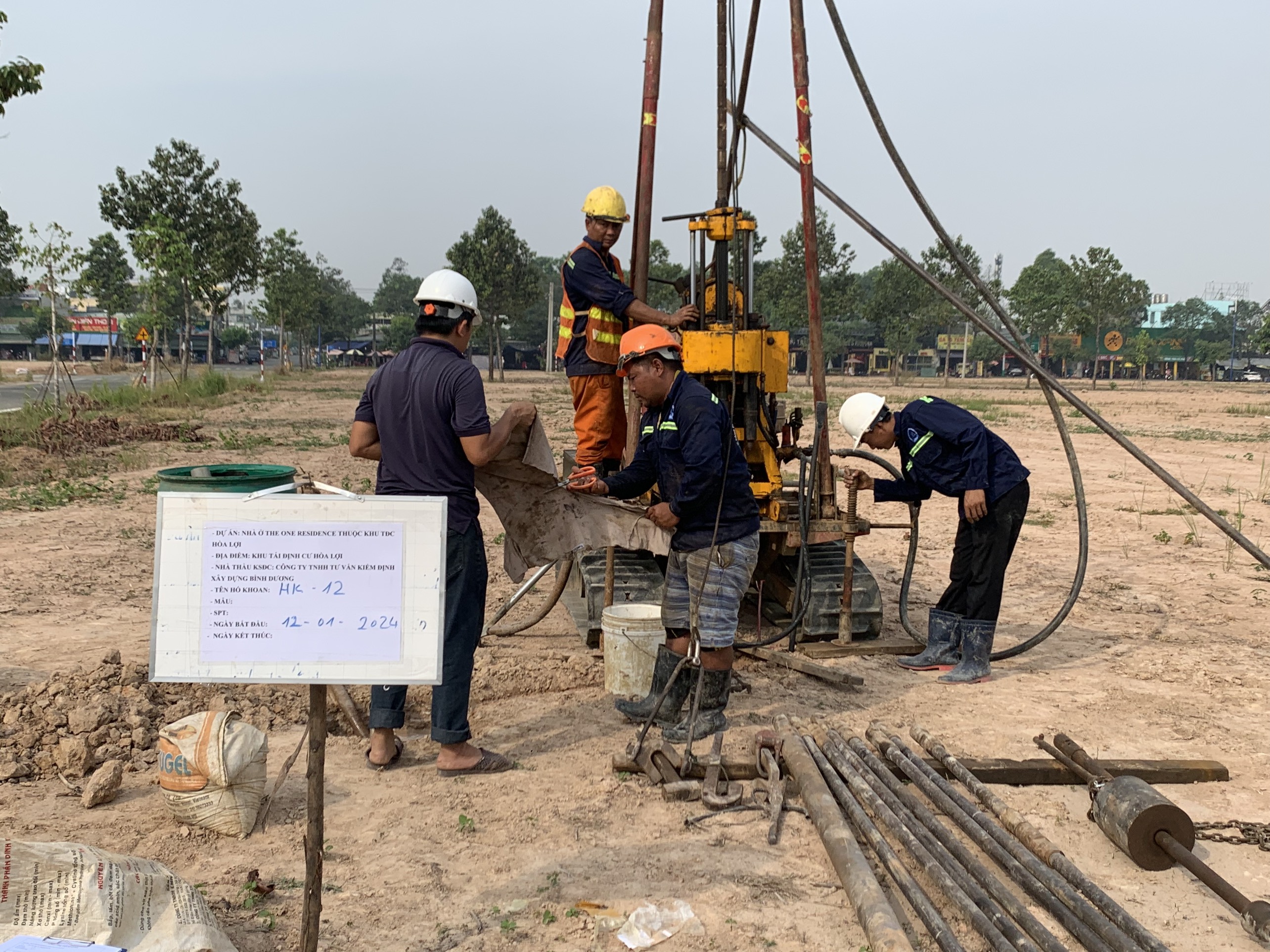 Khảo sát địa chất công trình nhà xưởng