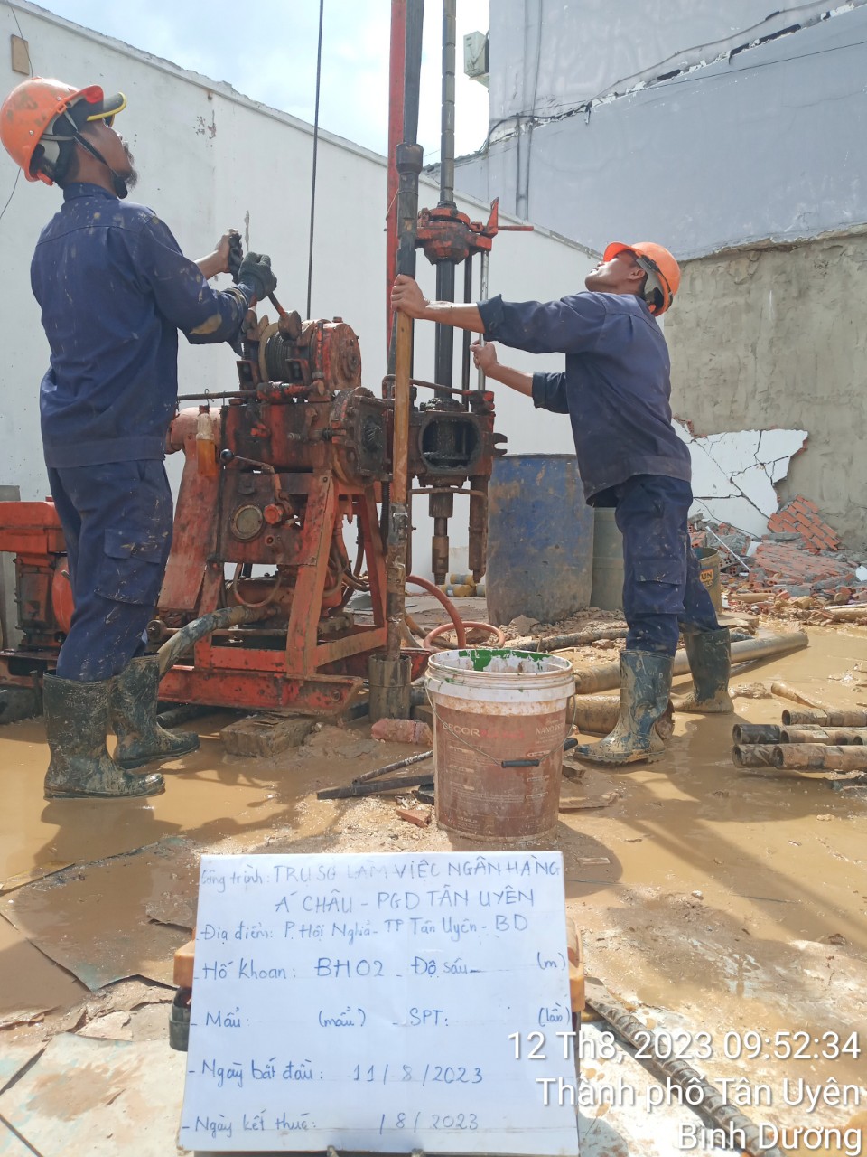 Lĩnh vực khảo sát địa chất công trình