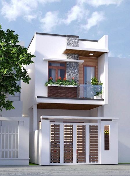 Mẫu nhà nâng cấp nhà cấp 4 thành 2 tầng